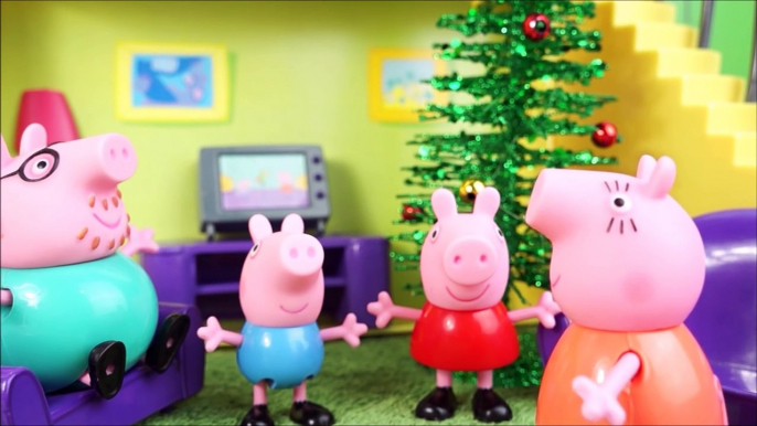 Pig George da Família Peppa Pig Quando era Bebê e Peppa com Nojo do Cocô! Em Portugues