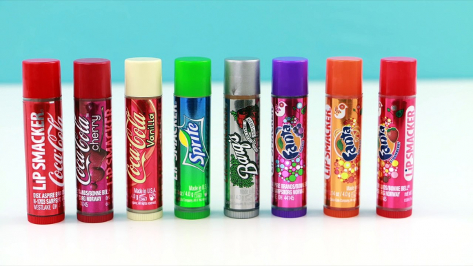 Pepsi Vs Coca Cola Soda Flavored Lip Balm! Which Lip Balm Set is Better?