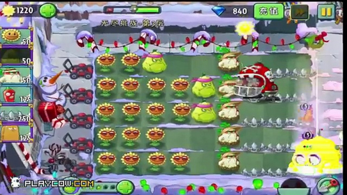 Plants Vs Zombies 2: EPIC GLITCH Kung Fu World Daily Endless Challenge!