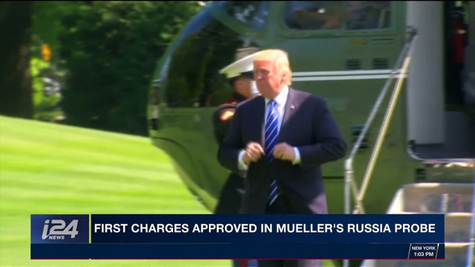 i24NEWS DESK | First charges approved in Mueller's Russia probe | Saturday, October 28th 2017
