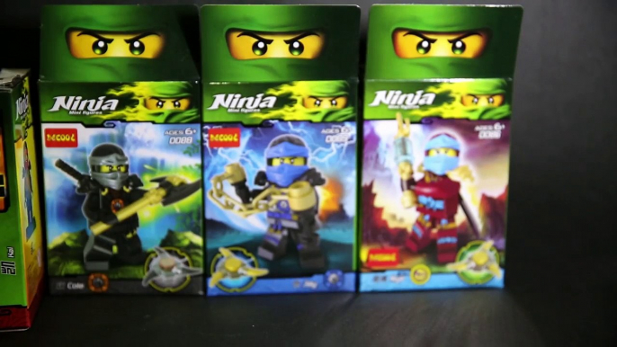 Lego Ninjago Deepstone Robes DeCool Bootleg 0086 0091 Review