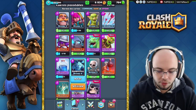 Clash Royale FR - Ouverture de coffres (Super coffre magique et coffre géant)