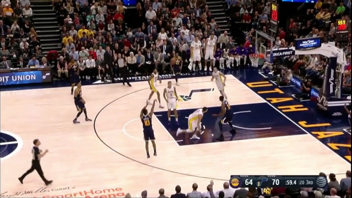 Donovan Mitchell with huge putback slam!