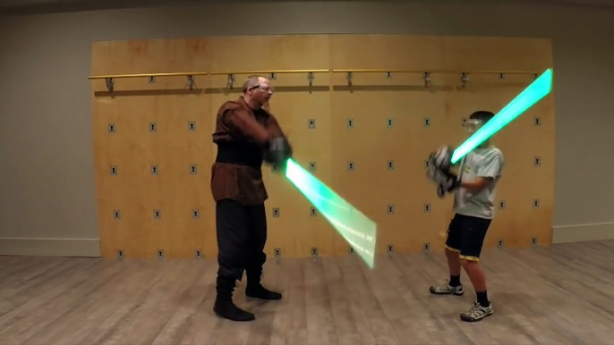 Training Hall: Lightsaber camp special