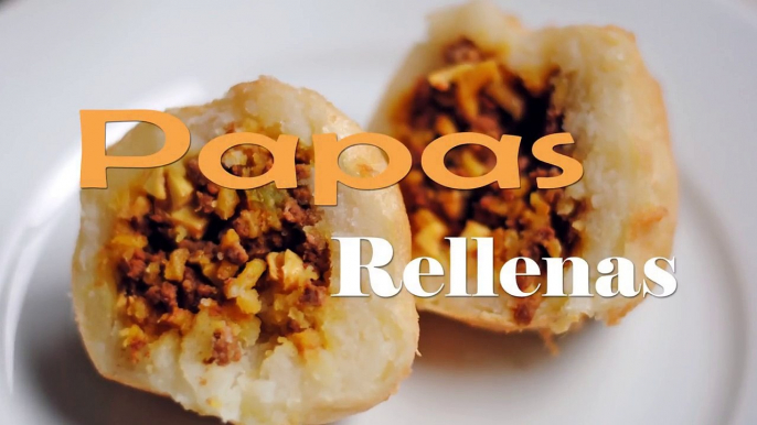 Receta Para Hacer Papas Rellenas - Cómo Hacer Papas Rellenas Colombianas - Sweetysalado.com