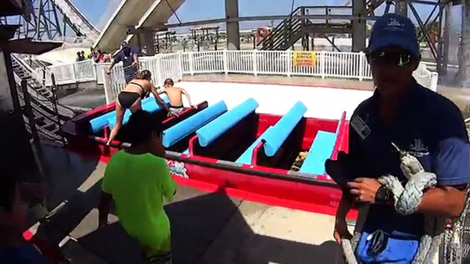 Dangerous Plunge Water Slide at Schlitterbahn Corpus Christi