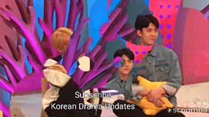 171022 Suho & Sehun Spotted @ KBS 'Hello Counselor' Recording #exo#exok#exom#exol#smtown#Suho#Sehun