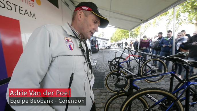 Adrie Van der Poel parle des vélos de cyclo-cross