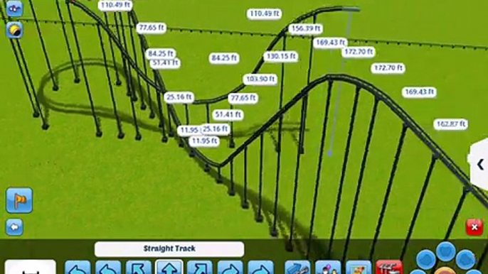 Roller Coaster Tycoon 3 - Coaster Building - iOS iPad Air 2