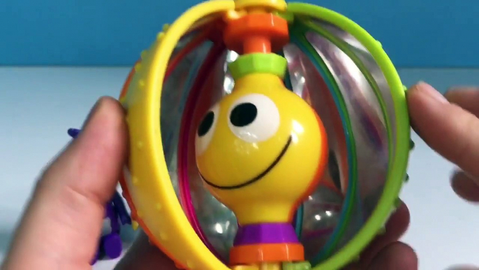 RAINBOW BALL Surprise Opening and LEARNING with TELETUBBIES Toys!-EITmOJlwdlw