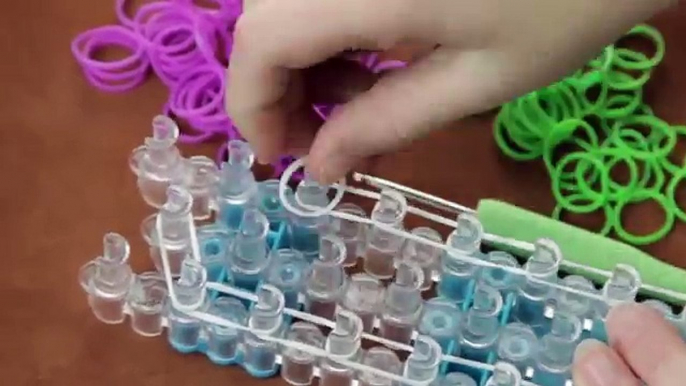 How to make the Zippy Chain Rainbow Loom Bracelet HD