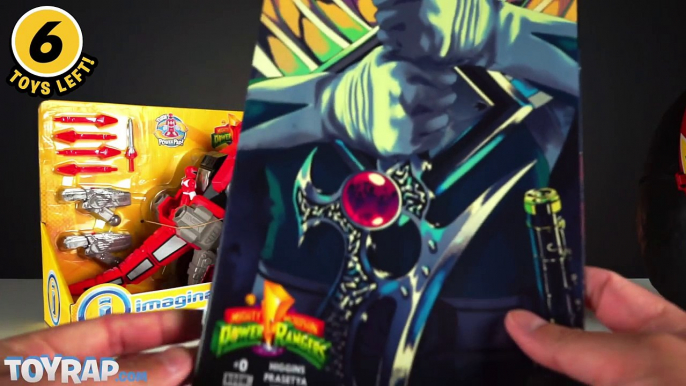 Dino Charge Power Rangers Toys Giant Surprise Egg: Red Ranger Zord Megaforce Morpher Comic by ToyRap