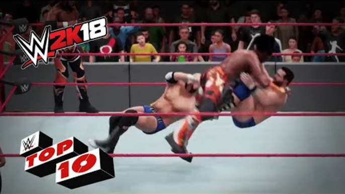 Tumultuous Tag Team Finishers- WWE 2K18 Top 10