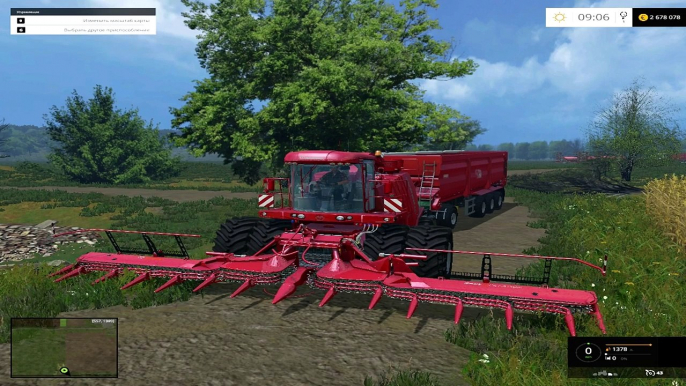 Farming Simulator new mod harvester KRONE BIGXTREME HDR DYEABLE