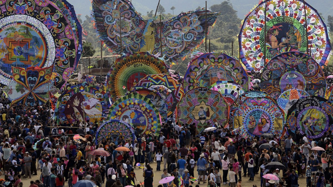 Keren Nih, Layang-layang Raksasa di Guatemala