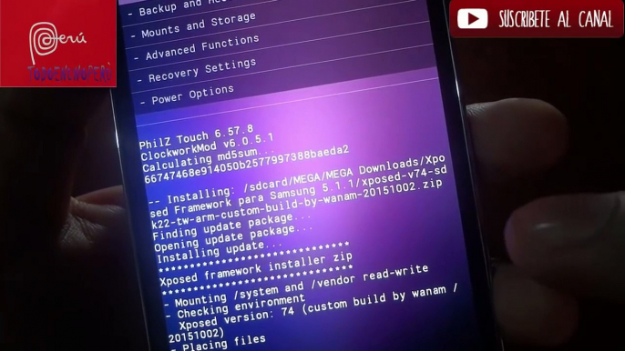 INSTALAR XPOSED EN ANDROID 5.1.1 firmware stock y Rom deodexada