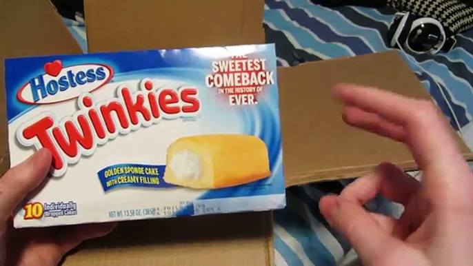 USAGODIS (American Candy) Unboxing + Twinkies First Taste