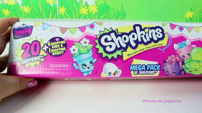 Juguetes Shopkins Mega Pack Temporada 4 Juguetes en Español|Mundo de Juguetes