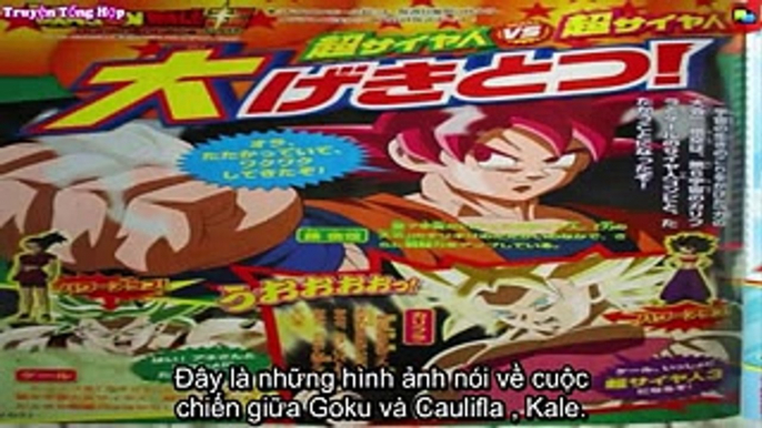 [ Dragon Ball Super ] Rò rỉ tập 115 Caulifla lên Super Saiyan 3 ,Kale có dạng mới Super Saiyan Brawl