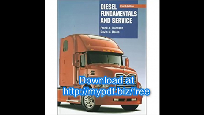 Diesel Fundamentals and Service (4th Edition)