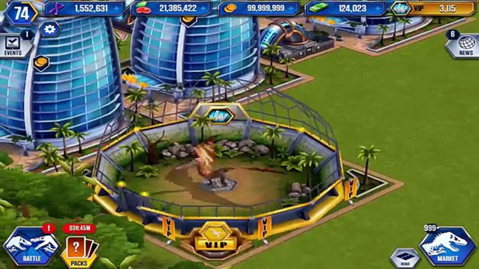 NEW VIP PTERODAUSTRO MAX LVL 40! Jurassic World The Game - *NEW VIP DINO* HD