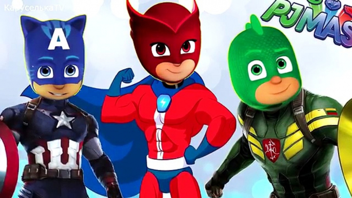 PJ Masks Paw Patrol SUPERHEROES Герои в Масках Coloring Book for Kids РАСКРАСКИ Мультики для малышей