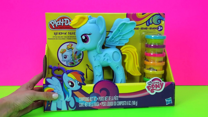 Play Doh Rainbow Dash Style Salon My Little Pony MLP
