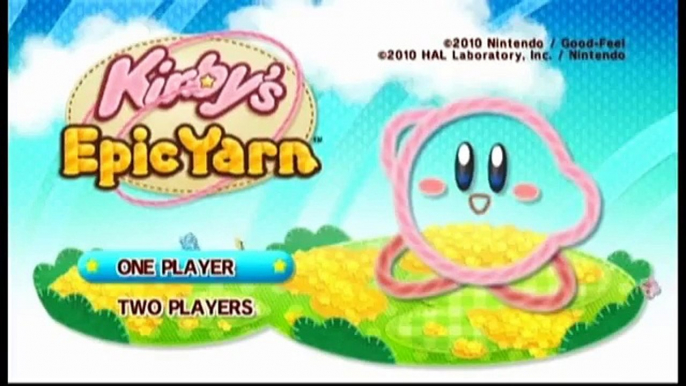 Kirbys Epic Yarn Co-Op Walkthrough Part 1 - Gameplay | GamersCast