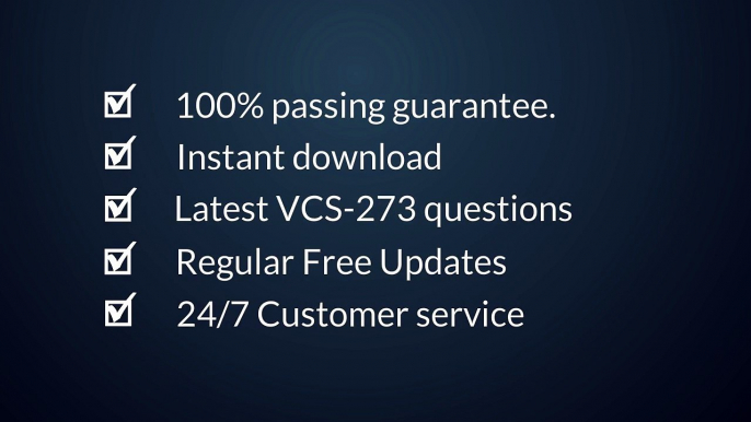 Get Actual VCS-273 PDF Questions Dumps