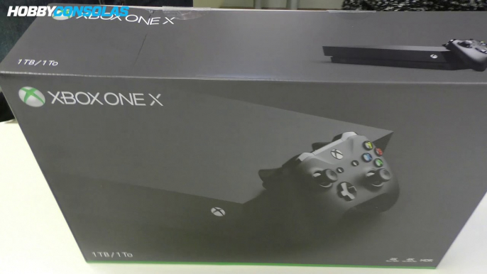 Unboxing de Xbox One X