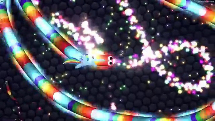 Slither.io My Little Pony Skin Cutest Snake Ever Unstoppable Killing! (Slitherio Mod Skin)