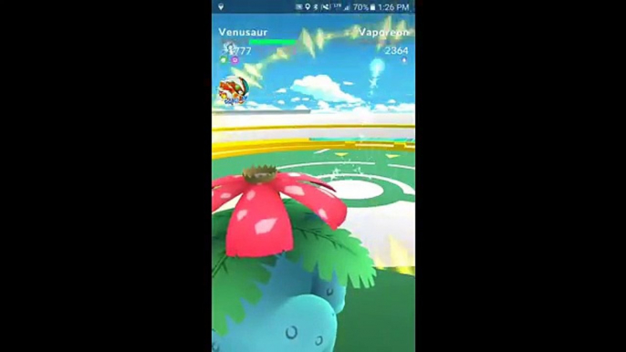 Pokémon GO Gym Battles Level 6 Gym Snorlax Arcanine Exeggutor Poliwrath Rhydon Charizard & more
