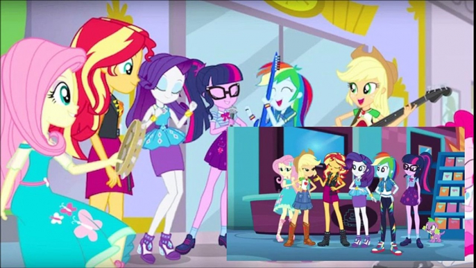 Yoshi Reacts: MLP - Equestria Girls Mini Shorts 1-4