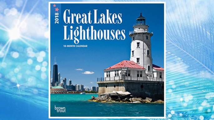 Download PDF Lighthouses, Great Lakes 2018 7 x 7 Inch Monthly Mini Wall Calendar, USA United States of America Ocean Sea Coast FREE