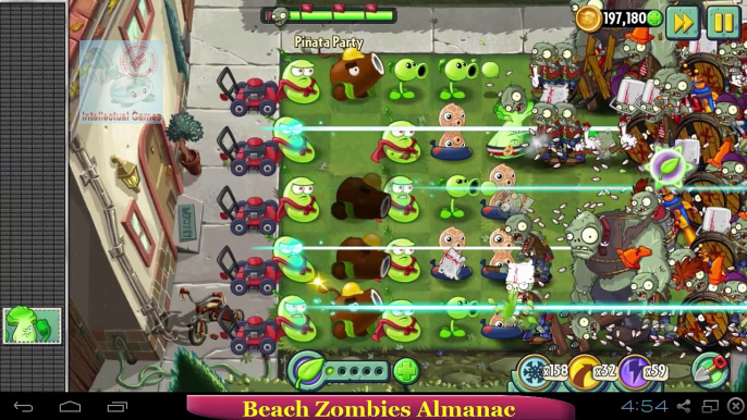 Plants vs Zombies 2 - Pinata 18 09 14 Chicken Week Day 1 Beach Zombies Almanac Plants vs Zombies 2