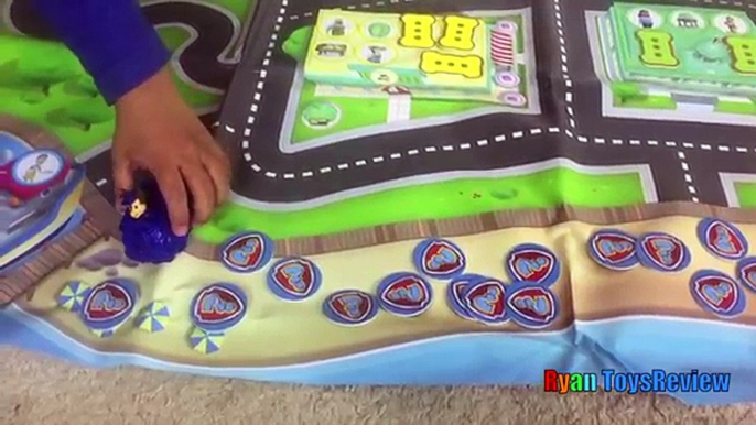 PAW PATROL TOYS Beach Rescue Play Mat Family Fun Game For Kids Ryan ToysReview