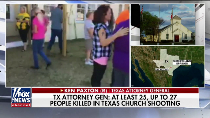 Texas attorney general discusses church shooting