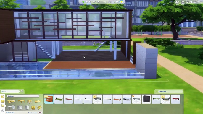 The Sims 4 - House Building - HoliSpa Modern SQ