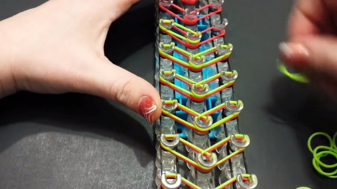 New Hiawatha Rainbow Loom Bracelet/How To Tutorial