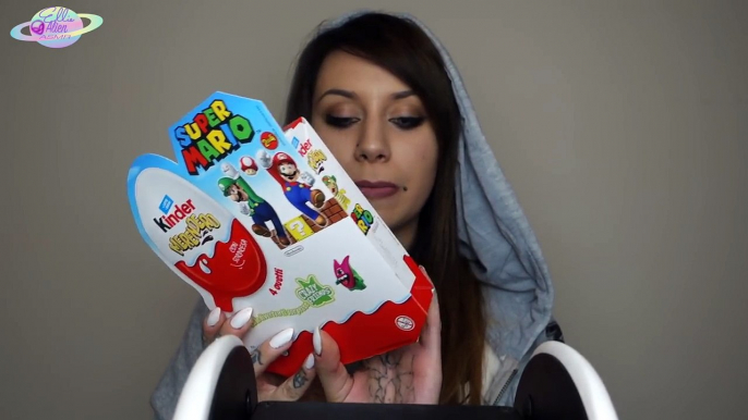 ASMR Eating Sounds | Whisper | Kinder Surprise Eggs (ita)