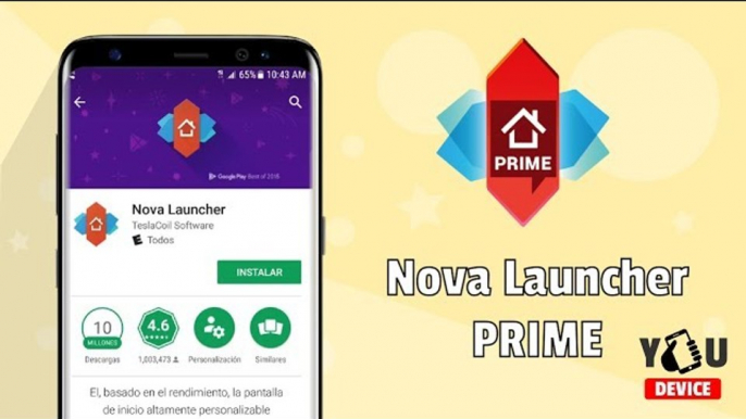 Nova Launcher Android modification Appearance Prime