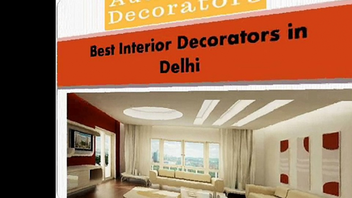 Best Interior Decorators in Delhi