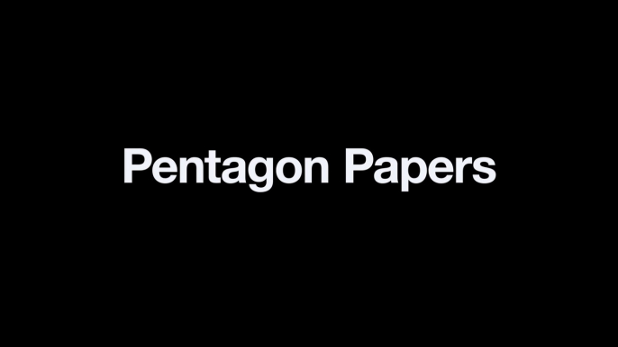 Pentagon Papers (The Post) : bande annonce VOST