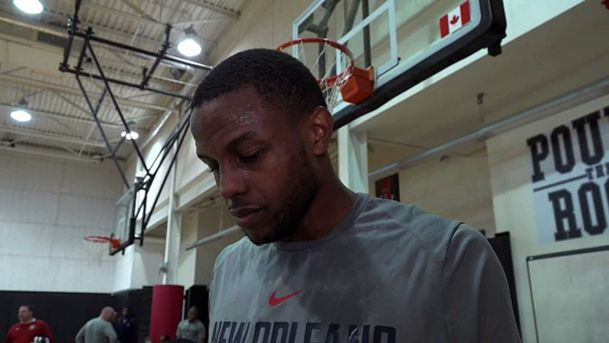 Pelicans Practice: Darius Miller 11-8-17