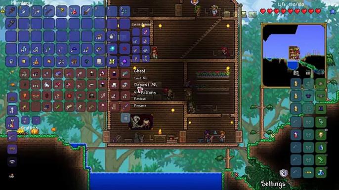 Terraria 1.3 Lets Play - Fishing Class Playthrough! EXTREME FISHING POWER [8] PC Gameplay