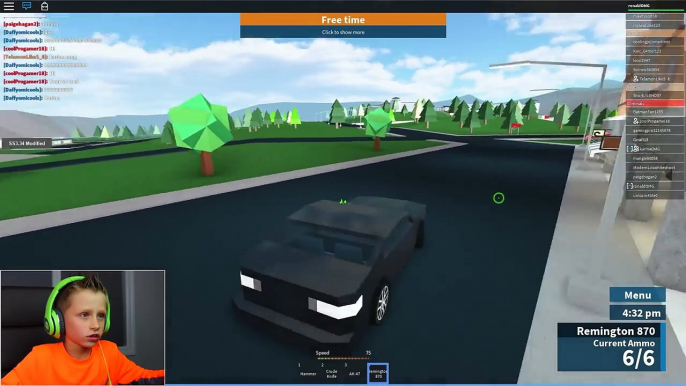 Prison Life / Driving POLICE Cars! / Roblox