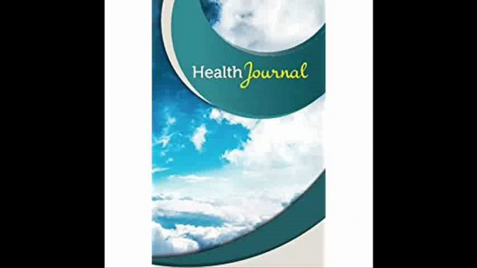 Health Journal 50 Pages, 5.5' x 8.5' Blue Skies