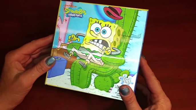 ASMR- Lenticular puzzle 2 Spongebob Squarepants! Silent -no talking