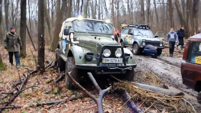 Нива vs Уаз vs Газ 69 vs Suzuki Samurai vs Mitsubishi pajero Off Roading 4х4