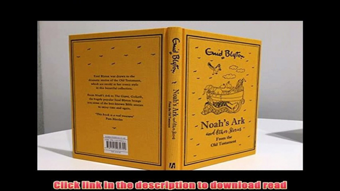 Read Noah's Ark and Other Bible Stories: Old Testament - gift edition PDF Free